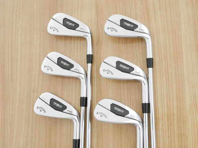 Iron set : Callaway : ชุดเหล็ก Callaway Rogue ST Pro (ออกปี 2022 คม นุ่ม แน่นมาก) มีเหล็ก 5-Pw (6 ชิ้น) ก้านเหล็ก Dynamic Gold 95 S200