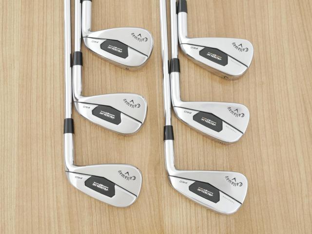 Iron set : Callaway : ชุดเหล็ก Callaway Rogue ST Pro (ออกปี 2022 คม นุ่ม แน่นมาก) มีเหล็ก 5-Pw (6 ชิ้น) ก้านเหล็ก Dynamic Gold 95 S200