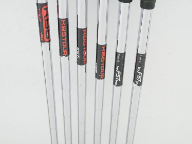 Iron set : Tourstage : ชุดเหล็ก Tourstage X-Blade GR Forged มีเหล็ก 5-Pw (6 ชิ้น) ก้านเหล็ก KBS Tour Flex R