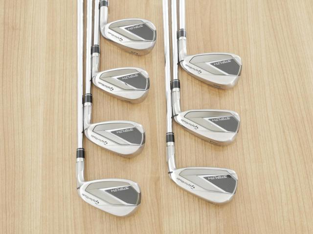 Iron set : Taylormade : ชุดเหล็ก Taylormade Stealth (ออกปี 2022 Japan Spec.) มีเหล็ก 6-Pw,Aw,Sw (7 ชิ้น) ก้านเหล็ก KBS Max MT 85 Flex S