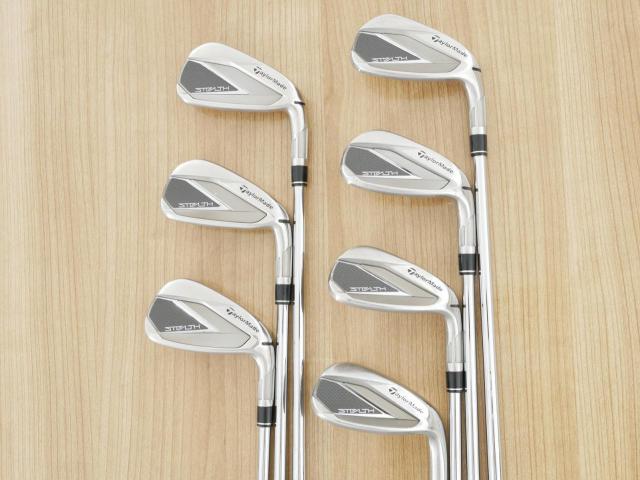Iron set : Taylormade : ชุดเหล็ก Taylormade Stealth (ออกปี 2022 Japan Spec.) มีเหล็ก 6-Pw,Aw,Sw (7 ชิ้น) ก้านเหล็ก KBS Max MT 85 Flex S