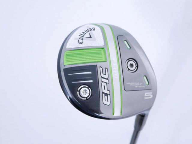Fairway Wood : callaway : หัวไม้ 5 Callaway EPIC MAX (รุ่นปี 2021) Loft 18 ก้าน Mitsubishi Diamana 40 Flex R