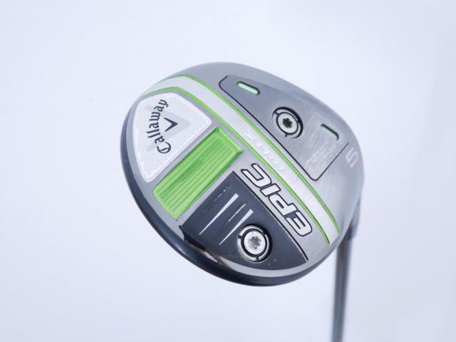 Fairway Wood : callaway : หัวไม้ 5 Callaway EPIC MAX (รุ่นปี 2021) Loft 18 ก้าน Mitsubishi Diamana 40 Flex R