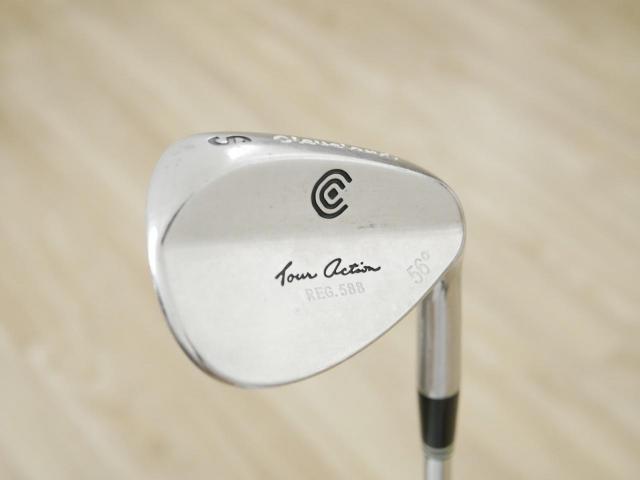 Wedge : Cleveland : Wedge Cleveland 588 Loft 56 ก้านเหล็ก True Temper AMT R300