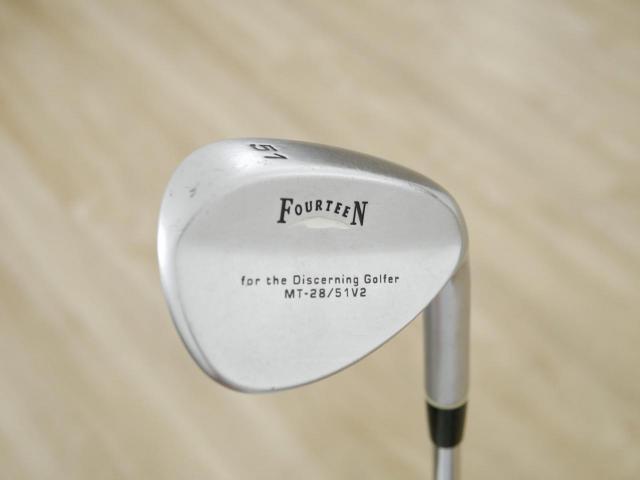 Wedge : Fourteen : Wedge Fourteen MT-28 V2 Loft 51 ก้านเหล็ก Dynamic Gold S200