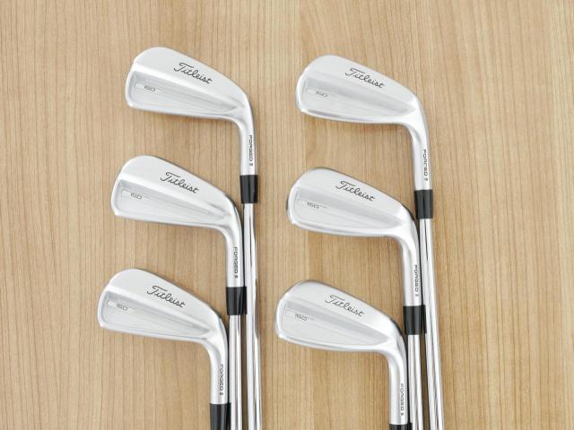 Iron set : Titleist : ชุดเหล็ก Titleist T150 Forged (รุ่นล่าสุด ออกปี 2023 นุ่ม แน่น คม) มีเหล็ก 5-Pw (6 ชิ้น) ก้านเหล็ก NS Pro Modus 120 Flex S