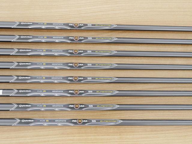 Iron set : Taylormade : ชุดเหล็ก Taylormade R7 CGB MAX (ใบใหญ่ ตีง่าย) มีเหล็ก 3-Pw (8 ชิ้น) ก้านกราไฟต์ Flex R