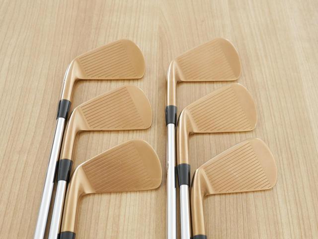 Iron set : Other Brand : ชุดเหล็ก Cobra King RF Forged MB Copper Limited (หายาก นุ่มมากๆ คมมาก) มีเหล็ก 5-Pw (6 ชิ้น) ก้านเหล็ก Dynamic Gold EX Weight Lock Tour Issue S200
