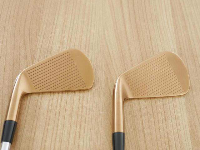 Iron set : Other Brand : ชุดเหล็ก Cobra King RF Forged MB Copper Limited (หายาก นุ่มมากๆ คมมาก) มีเหล็ก 5-Pw (6 ชิ้น) ก้านเหล็ก Dynamic Gold EX Weight Lock Tour Issue S200
