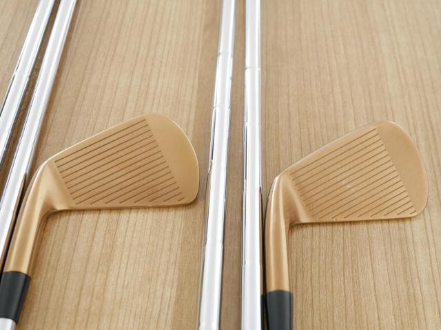 Iron set : Other Brand : ชุดเหล็ก Cobra King RF Forged MB Copper Limited (หายาก นุ่มมากๆ คมมาก) มีเหล็ก 5-Pw (6 ชิ้น) ก้านเหล็ก Dynamic Gold EX Weight Lock Tour Issue S200
