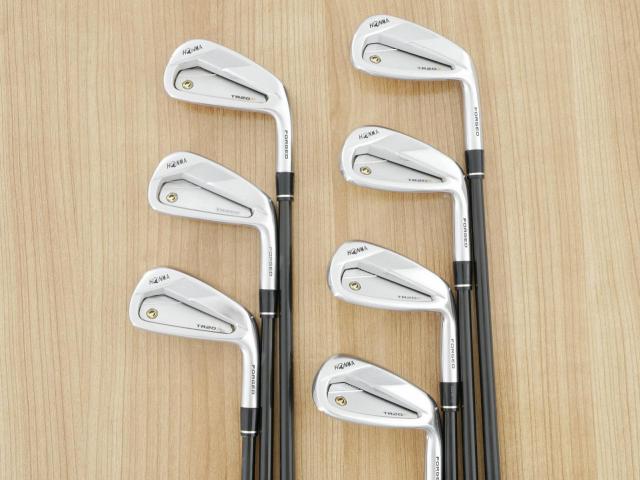Iron set : Honma : ชุดเหล็ก Honma Tour World TR20P (ออกปี 2020) มีเหล็ก 5-11 (7 ชิ้น) ก้านกราไฟต์ Honma Vizard TR20-65 Flex R