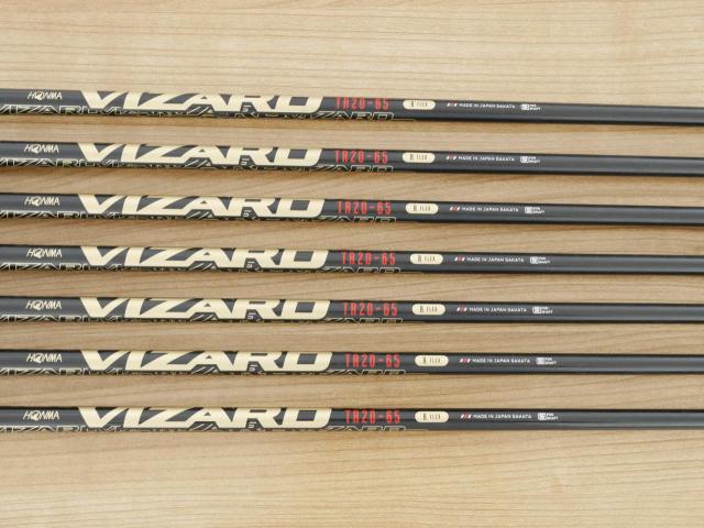 Iron set : Honma : ชุดเหล็ก Honma Tour World TR20P (ออกปี 2020) มีเหล็ก 5-11 (7 ชิ้น) ก้านกราไฟต์ Honma Vizard TR20-65 Flex R