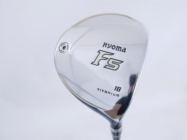 Fairway Wood : Other Brand : หัวไม้ 5 Ryoma F Titanium (รุ่นปี 2019 ไกลมากๆ) Loft 18 ก้าน Tour AD RF2 Flex SR
