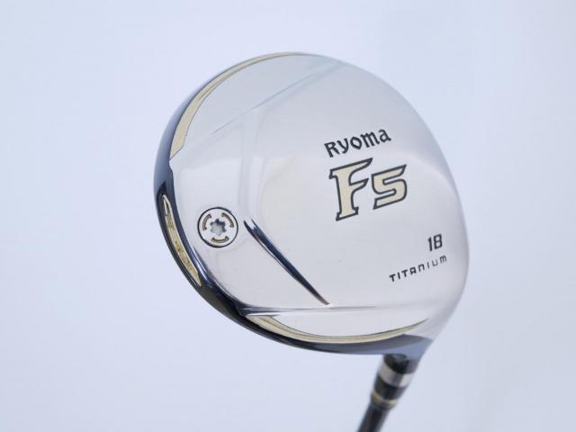 Fairway Wood : Other Brand : หัวไม้ 5 Ryoma F Titanium (รุ่นปี 2019 ไกลมากๆ) Loft 18 ก้าน Tour AD RF2 Flex SR