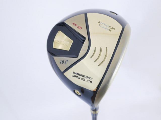 Driver : Kamuiworks : **มีบุบ** Kamuiworks KM-300 Gold (ปี 2018 หน้าเด้งเกินกฏ มีสปริงข้างใน) Loft 10.5 Flex R