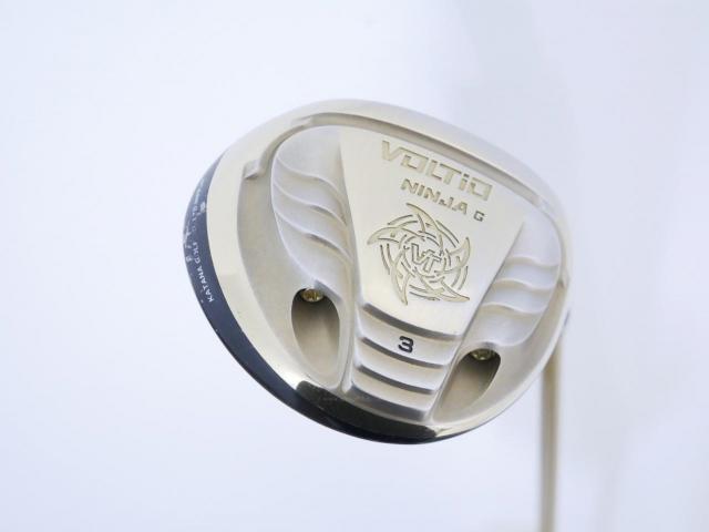 Fairway Wood : Katana : หัวไม้ 3 Katana Voltio NINJA G 880Hi (ตัวท๊อป มี Offset กันลูกออกขวา รุ่นปี 2018) Loft 15 ก้าน Fujikura Speeder 461 Flex SR