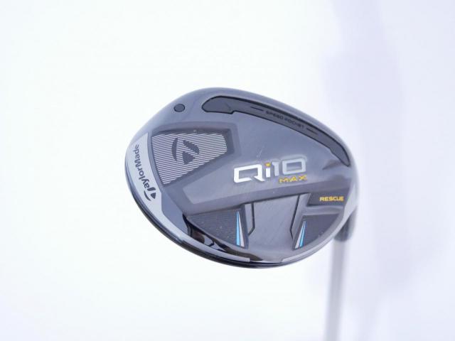 Lady club : All : ไม้กระเทย Taylormade Qi10 MAX Rescue (ออกปี 2024) Loft 27 ก้าน Mitsubishi ELDIO TM40 Flex L (Lady)