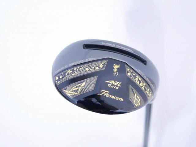 Fairway Wood : Tsuruya : ไม้กระเทย Tsuruya AXEL Gold Premium 7 HI-COR (รุ่นล่าสุด ออกปี 2026 ตัวท๊อป เด้งเกินกฏ ของใหม่ 2 หมื่นกว่า) Loft 20 Flex R