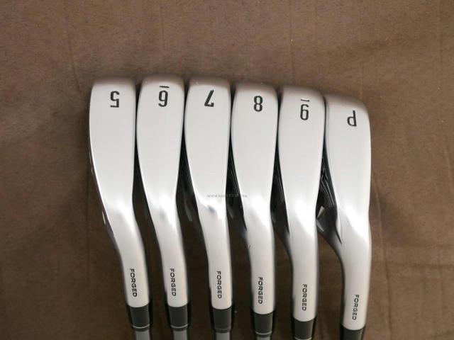 Iron set : Callaway : ชุดเหล็ก Callaway APEX Forged (รุ่นปี 2022) มีเหล็ก 5-Pw (6 ชิ้น) ก้านกราไฟต์ Fujikura MC 80 Flex S