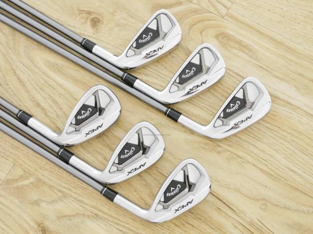 Iron set : Callaway : ชุดเหล็ก Callaway APEX Forged (รุ่นปี 2022) มีเหล็ก 5-Pw (6 ชิ้น) ก้านกราไฟต์ Fujikura MC 80 Flex S