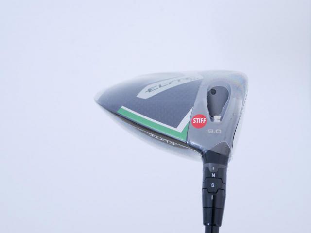 Driver : Callaway : **ของใหม่ ยังไม่แกะพลาสติก** ไดรเวอร์ Callaway ELYTE Triple Diamond (รุ่นล่าสุด ปี 2025 Japan Spec.) Loft 9 (ปรับได้) ก้าน Mitsubishi TENSEI 60 Flex S