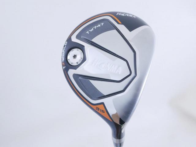 Fairway Wood : Honma : หัวไม้ 3 Honma Tour World TW747 (ปี 2019) Loft 15 ก้าน Honma Vizard FD-6 Flex S
