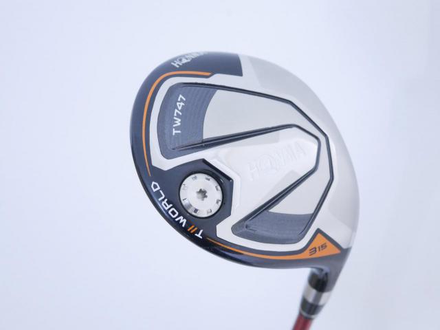 Fairway Wood : Honma : หัวไม้ 3 Honma Tour World TW747 (ปี 2019) Loft 15 ก้าน Honma Vizard FD-6 Flex S