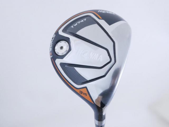 Fairway Wood : Honma : หัวไม้ 3 Honma Tour World TW747 (ปี 2019) Loft 15 ก้าน Honma Vizard 50 Flex SR