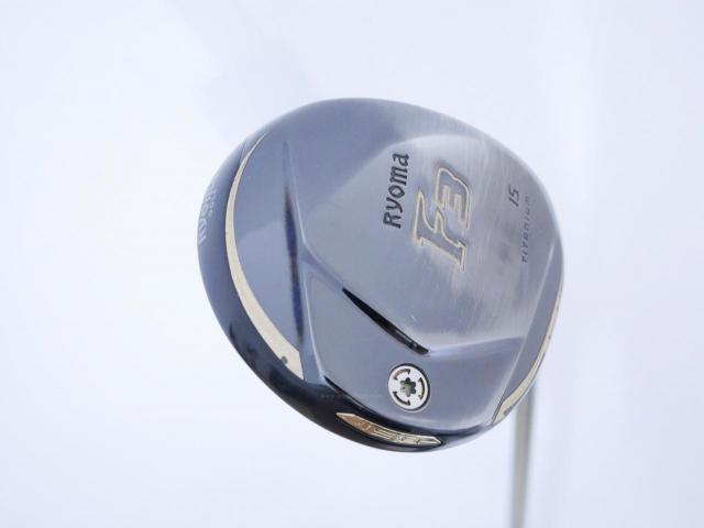 Fairway Wood : Other Brand : หัวไม้ 3 Ryoma F Titanium (ปี 2020 ไกลมากๆ) Loft 15 ก้าน Ryoma Beyond Power Flex ∞
