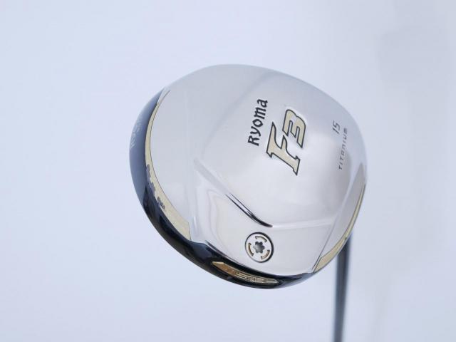 Fairway Wood : Other Brand : **มีบุบ** หัวไม้ 3 Ryoma F Titanium (รุ่นปี 2019 ไกลมากๆ) Loft 15 ก้าน Tour AD RF2 Flex SR