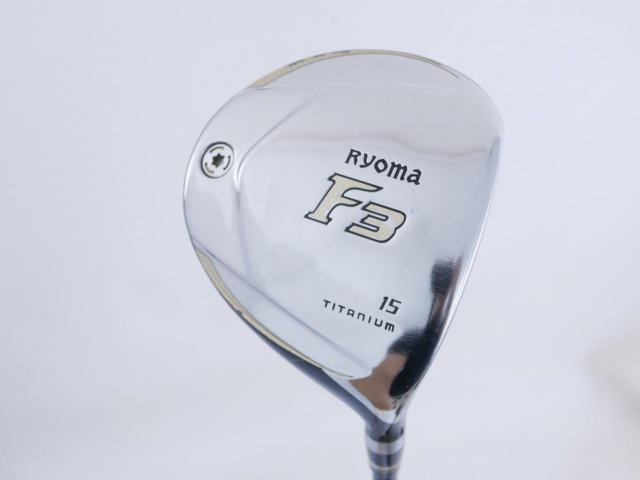 Fairway Wood : Other Brand : **มีบุบ** หัวไม้ 3 Ryoma F Titanium (รุ่นปี 2019 ไกลมากๆ) Loft 15 ก้าน Tour AD RF2 Flex SR