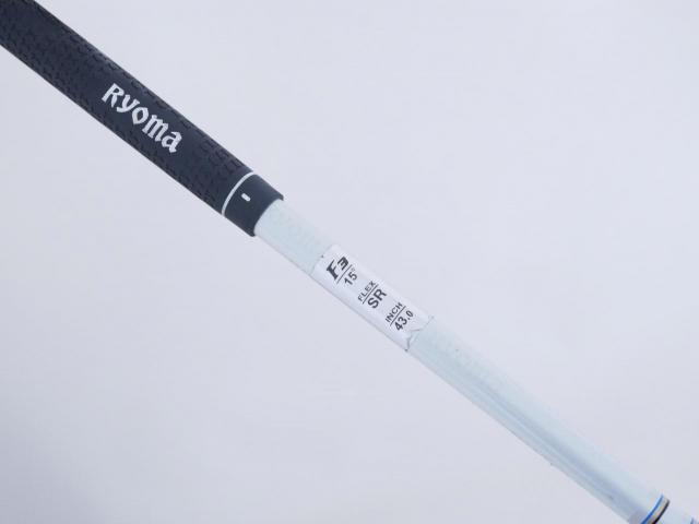 Fairway Wood : Other Brand : **มีบุบ** หัวไม้ 3 Ryoma F Titanium (รุ่นปี 2019 ไกลมากๆ) Loft 15 ก้าน Tour AD RF2 Flex SR