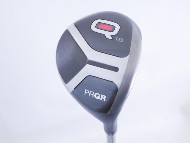 Fairway Wood : PRGR : ไม้กระเทย PRGR Q (รุ่นปี 2019 สำหรับเล่นได้ทุกไลน์) Loft 18 Flex R 