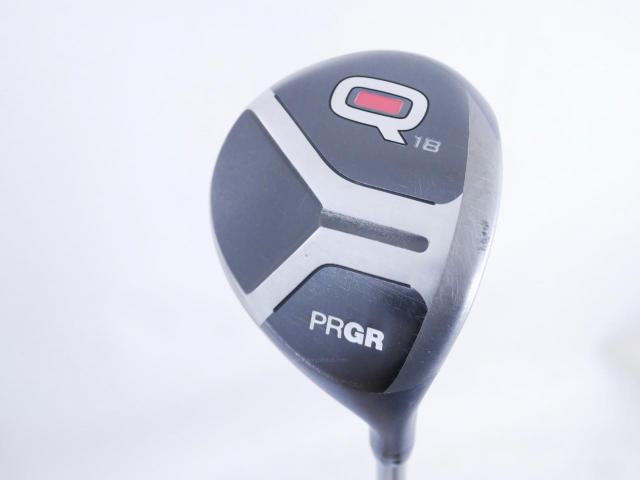 Fairway Wood : PRGR : ไม้กระเทย PRGR Q (รุ่นปี 2019 สำหรับเล่นได้ทุกไลน์) Loft 18 Flex R 
