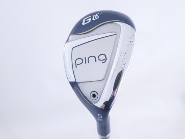 Lady club : All : ไม้กระเทย Ping G Le3 (ออกปี 2024 Japan Spec.) Loft 26 ก้านกราไฟต์ Ping ULT 250 Flex L