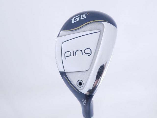 Lady club : All : ไม้กระเทย Ping G Le3 (ออกปี 2024 Japan Spec.) Loft 26 ก้านกราไฟต์ Ping ULT 250 Flex L