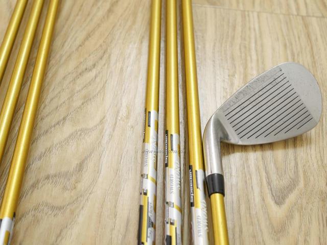 Iron set : Katana : ชุดเหล็ก Katana Sword ATC-589a (หน้าเด้ง) มีเหล็ก 6-Pw,Aw,Sw (7 ชิ้น) ก้านกราไฟต์ Fujikura Speeder 589 Flex SR