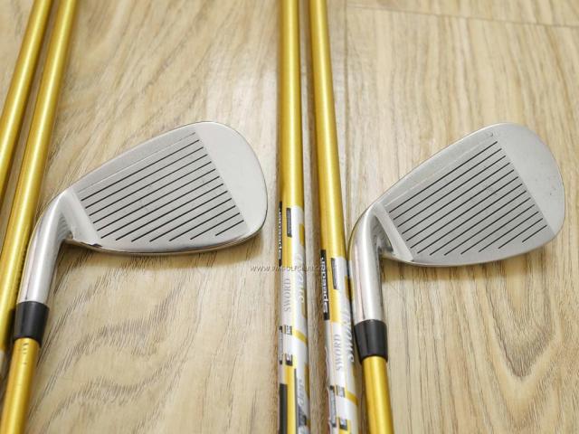 Iron set : Katana : ชุดเหล็ก Katana Sword ATC-589a (หน้าเด้ง) มีเหล็ก 6-Pw,Aw,Sw (7 ชิ้น) ก้านกราไฟต์ Fujikura Speeder 589 Flex SR