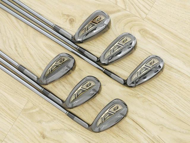Iron set : Tsuruya : ชุดเหล็ก Tsuruya AXEL Gold Premium III (ออกปี 2019 ของใหม่ 6 หมื่นกว่าบาท หน้าเด้งสุดๆ ไกลสุดๆๆ) มีเหล็ก 7-Pw,Aw,As (6 ชิ้น) ก้านกราไฟต์ Flex R