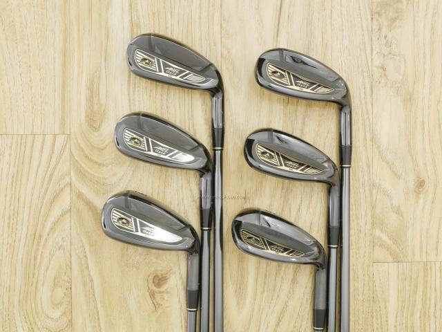 Iron set : Tsuruya : ชุดเหล็ก Tsuruya AXEL Gold Premium III (ออกปี 2019 ของใหม่ 6 หมื่นกว่าบาท หน้าเด้งสุดๆ ไกลสุดๆๆ) มีเหล็ก 7-Pw,Aw,As (6 ชิ้น) ก้านกราไฟต์ Flex R