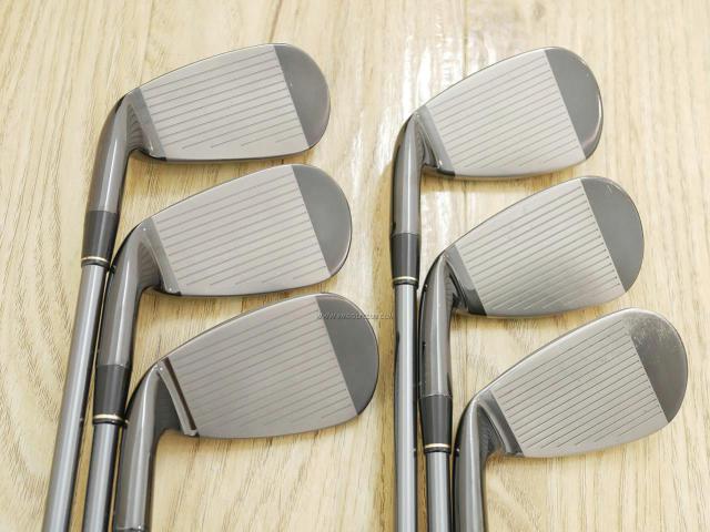 Iron set : Tsuruya : ชุดเหล็ก Tsuruya AXEL Gold Premium III (ออกปี 2019 ของใหม่ 6 หมื่นกว่าบาท หน้าเด้งสุดๆ ไกลสุดๆๆ) มีเหล็ก 7-Pw,Aw,As (6 ชิ้น) ก้านกราไฟต์ Flex R