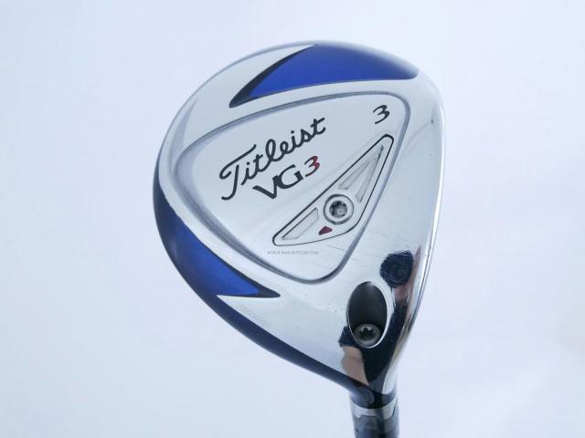 Fairway Wood : Titleist : หัวไม้ 3 Titleist VG3 (รุ่นท๊อป Japan Spec.) Loft 15 ก้าน Mitsubishi Rayon Flex S