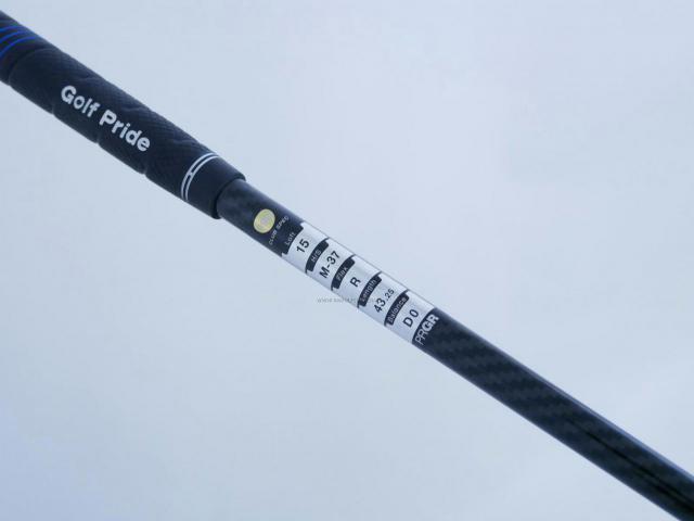 Fairway Wood : PRGR : หัวไม้ 3 PRGR Super Egg (รุ่นล่าสุด ปี 2023 หน้าเด้งเกินกฏ COR 0.84 หายากมาก) Loft 15 ก้าน M-37 Flex R