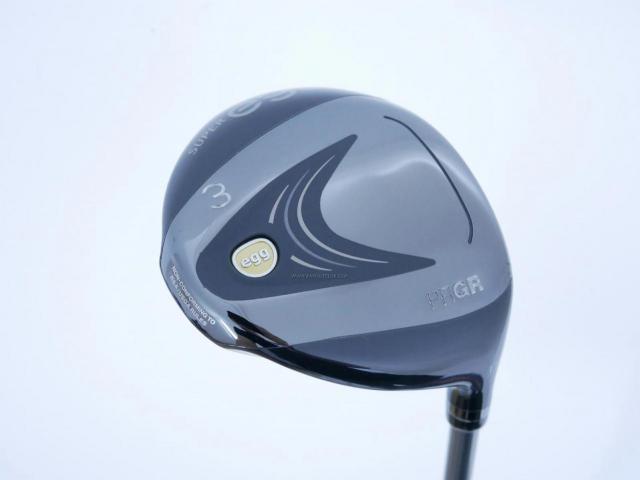 Fairway Wood : PRGR : หัวไม้ 3 PRGR Super Egg (รุ่นล่าสุด ปี 2023 หน้าเด้งเกินกฏ COR 0.84 หายากมาก) Loft 15 ก้าน M-37 Flex R