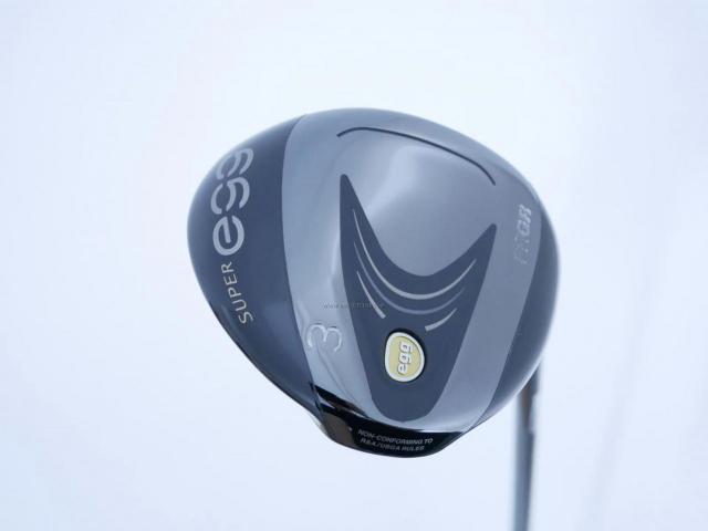 Fairway Wood : PRGR : หัวไม้ 3 PRGR Super Egg (รุ่นล่าสุด ปี 2023 หน้าเด้งเกินกฏ COR 0.84 หายากมาก) Loft 15 ก้าน M-37 Flex R