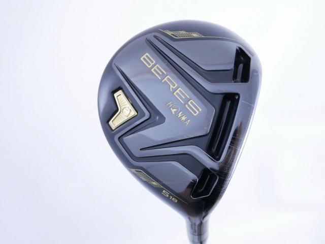 Fairway Wood : Honma : **ก้าน 3 ดาว** หัวไม้ 5 Honma Beres Black (รุ่นปี 2023) Loft 18 ก้าน Honma ARMRQ MX Flex R2 (3 ดาว)