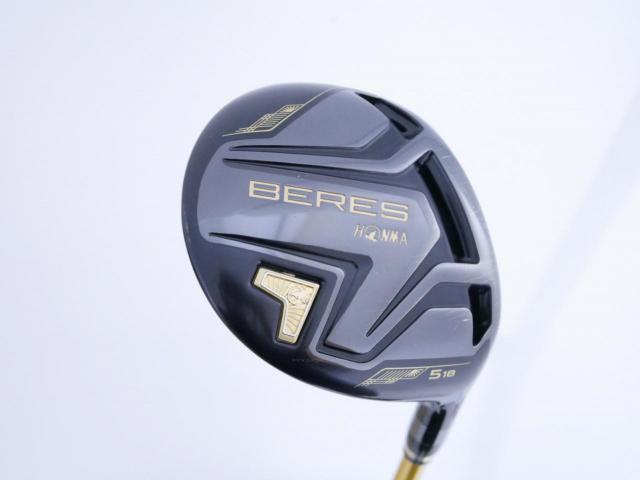 Fairway Wood : Honma : **ก้าน 3 ดาว** หัวไม้ 5 Honma Beres Black (รุ่นปี 2023) Loft 18 ก้าน Honma ARMRQ MX Flex R2 (3 ดาว)