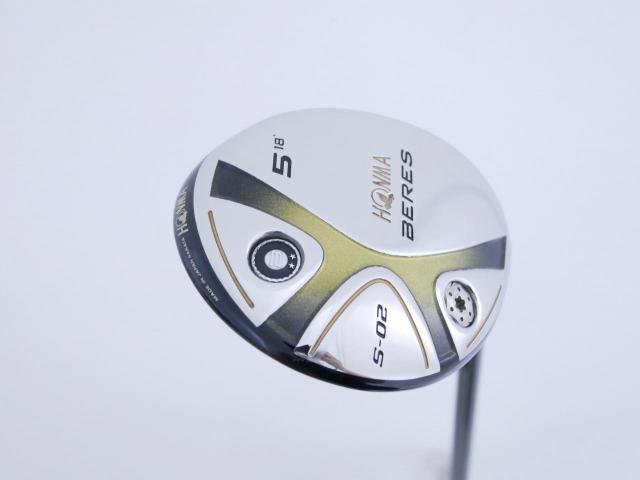 Fairway Wood : Honma : หัวไม้ 5 Honma Beres S-02 Loft 18 ก้าน ARMRQ 6 (49) Flex R (2 ดาว)
