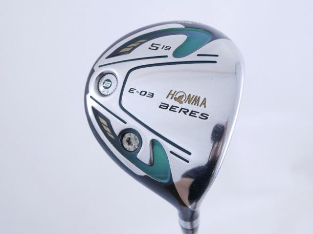 Fairway Wood : Honma : หัวไม้ 5 Honma Beres E-03 (เหมาะกับซีเนียร์) Loft 19 ก้าน ARMRQ 8 (45) Flex R (2 ดาว)