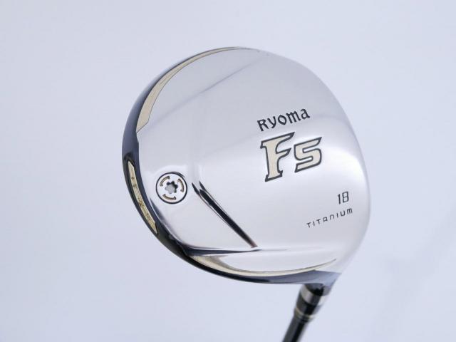 Fairway Wood : Other Brand : หัวไม้ 5 Ryoma F Titanium (รุ่นปี 2019 ไกลมากๆ) Loft 18 ก้าน Tour AD RF2 Flex R